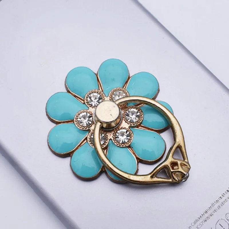 Cutesy™ Alloy Flower Phone Holder
