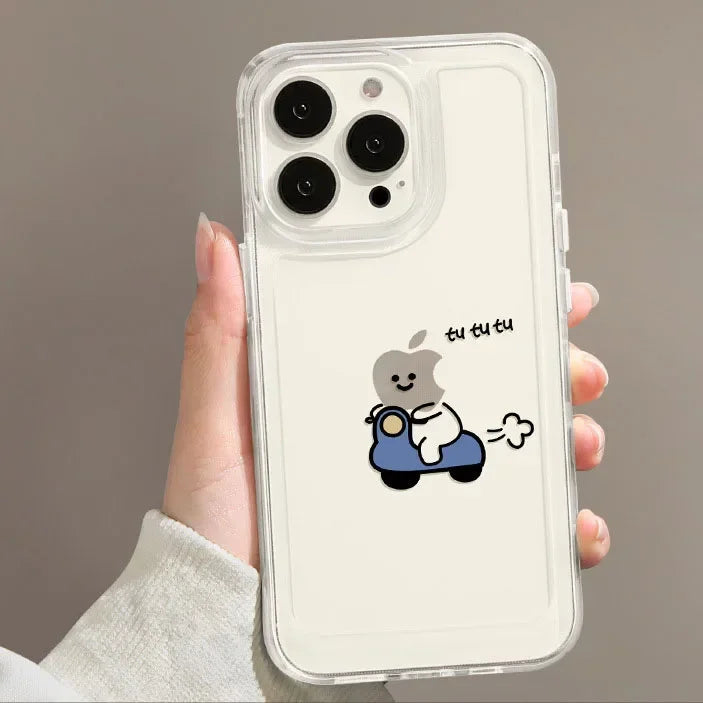 Cutsey™ Funny Clear Phone Case
