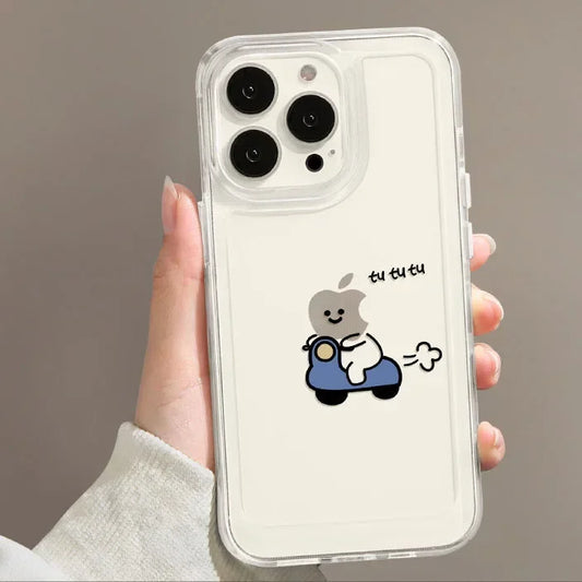 Cutsey™ Funny Clear Phone Case