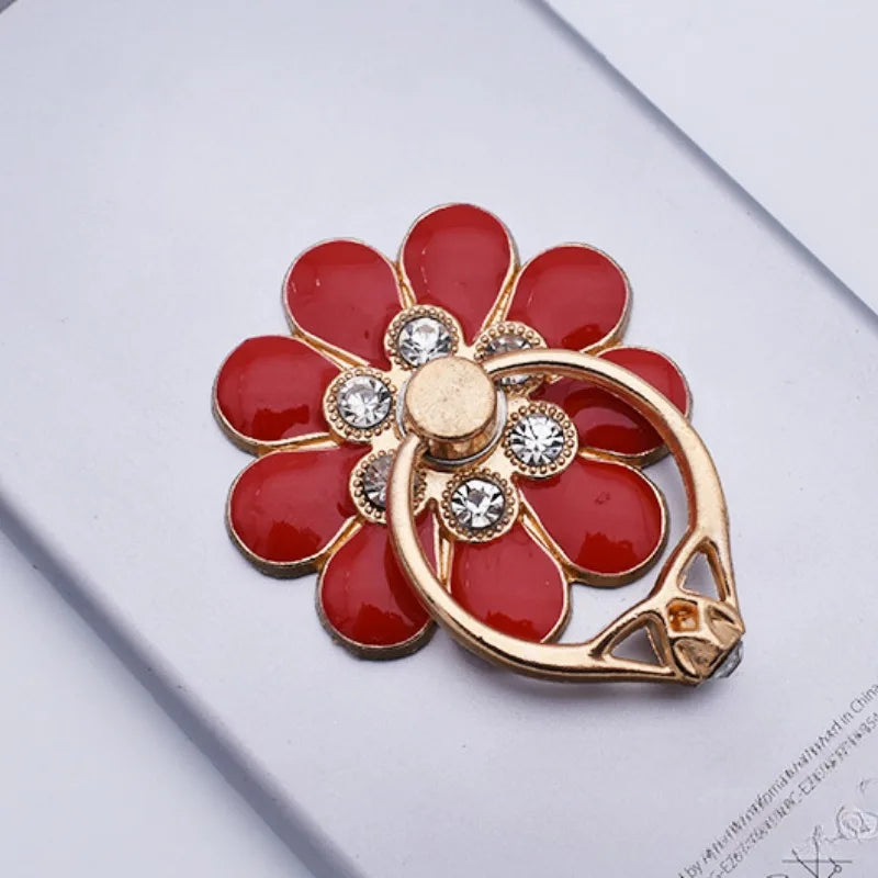 Cutesy™ Alloy Flower Phone Holder