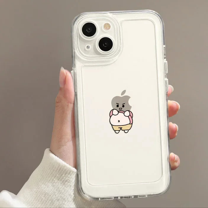 Cutsey™ Funny Clear Phone Case