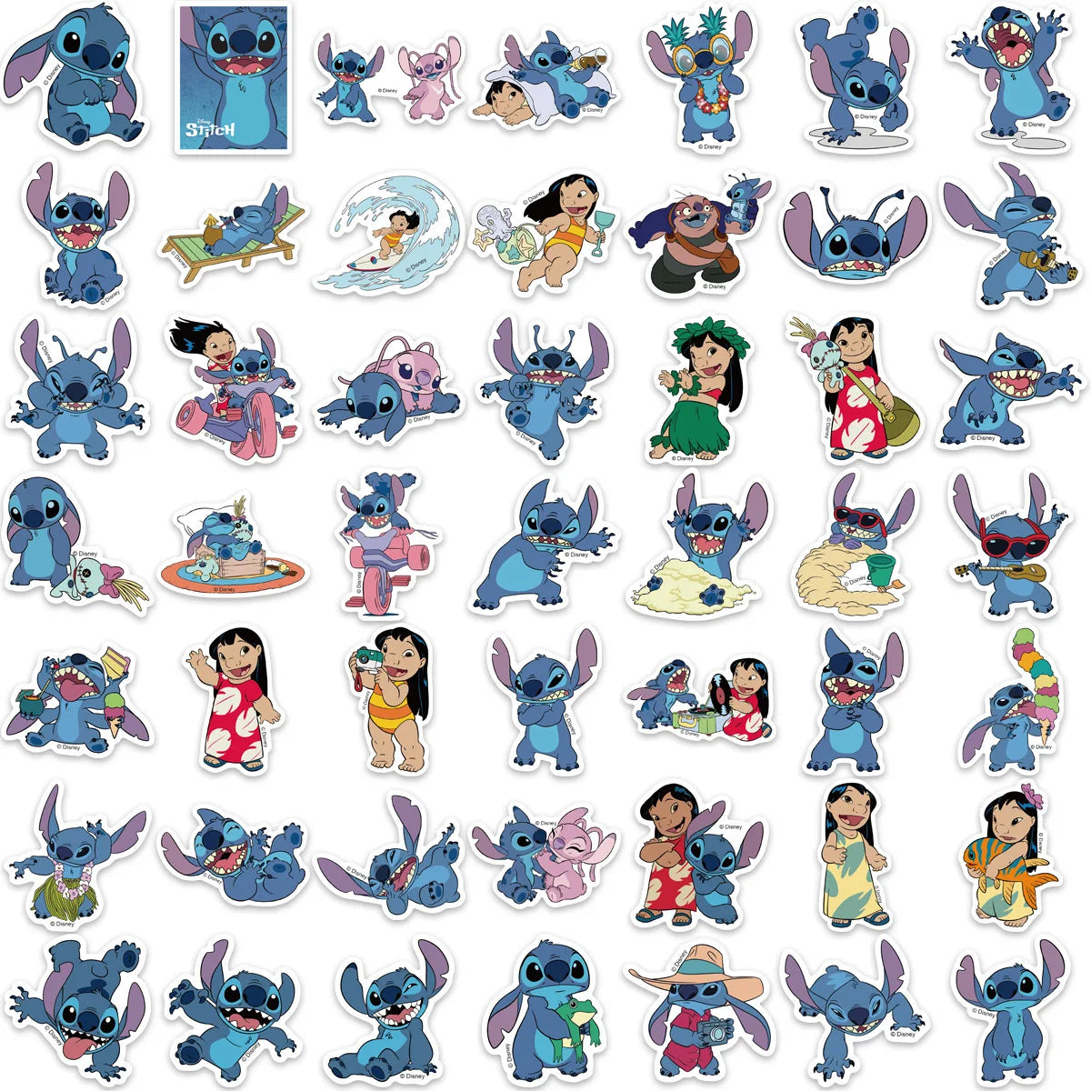 Cutesy™ Cartoon Lilo Stitch Stickers