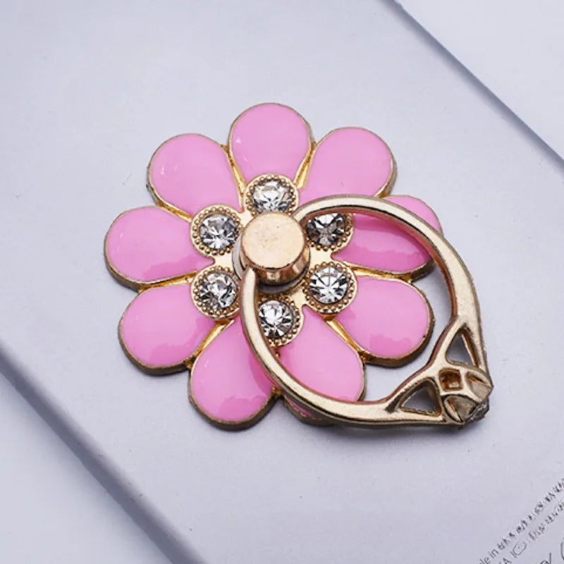 Cutesy™ Alloy Flower Phone Holder