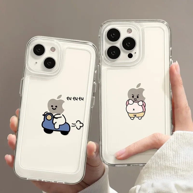 Cutsey™ Funny Clear Phone Case