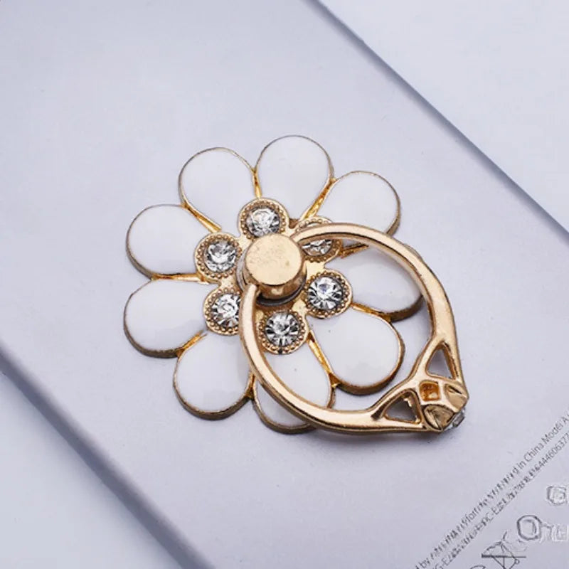 Cutesy™ Alloy Flower Phone Holder