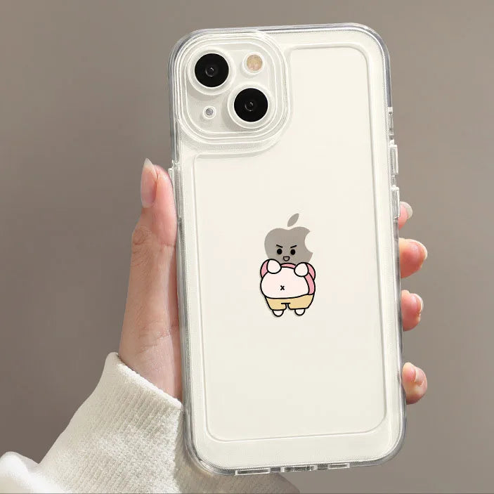 Cutsey™ Funny Clear Phone Case