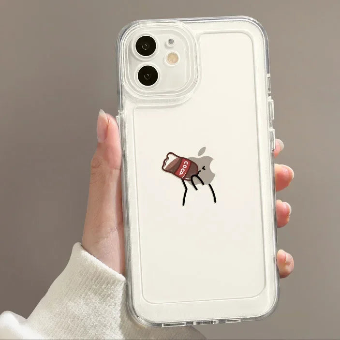 Cutsey™ Funny Clear Phone Case