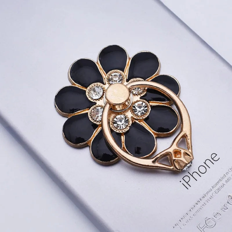 Cutesy™ Alloy Flower Phone Holder