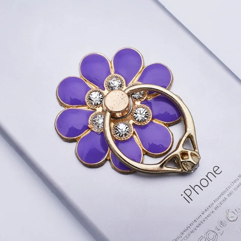 Cutesy™ Alloy Flower Phone Holder